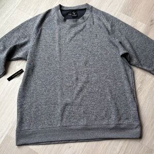 Nike Men's Heather Gray Crewneck Sweater